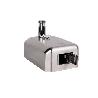 DOSIFICADOR DE JABON EN ACERO INOXIDABLE 304 CEPILLADO 500 ML 10 X 6 X 15,5CM