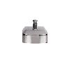 DOSIFICADOR DE JABON EN ACERO INOXIDABLE 304 CEPILLADO 1000 ML 12.6 X 6 X 20.3CM