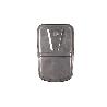 DOSIFICADOR DE JABON EN ACERO INOXIDABLE 304 CEPILLADO 1000 ML 12.6 X 6 X 20.3CM