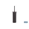 ESCOBILLERO PARA INODORO NEGRO MATE DE ACERO GAMA RIBEIRA 9,1 X 9,1 X 39 CM
