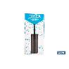 ESCOBILLERO PARA INODORO NEGRO MATE DE ACERO GAMA RIBEIRA 9,1 X 9,1 X 39 CM