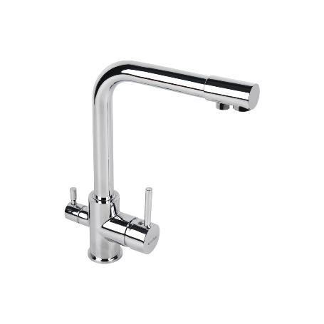 GRIFO DE COCINA MONOMANDO 3 VÍAS ADAPTABLE PARA OSMOSIS