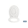 TAPA WC  FORMA OVAL CON ASIENTO PARA NIÑOS  44.7 X 37.1 CM