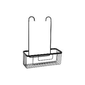 CESTA DUCHA PORTAGEL COLOR NEGRO