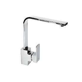 GRIFO DE COCINA MONOMANDO CON DISEÑO CUADRADO 35 MM