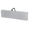 BANCO PLEGABLE RECTANGULAR BLANCO 180X25X43CM