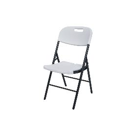 SILLA PLEGABLE BLANCA 46X53X88 CM VENTA UNITARIA