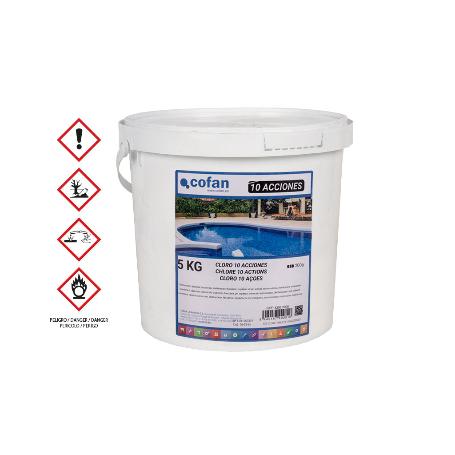 CLORO 10 ACCIONES TABLETA 5 KG COFAN