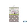 FUNDA ACOLCHADA PARA TABLA DE PLANCHAR 135 X 53 CM  LUNARES