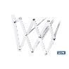 TENDEDERO EXTENSIBLE PARA PARED EN ALUMINIO LACADO 100 CM