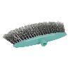 CEPILLO DE BARRER PLUMADO VERDE AGUA 37 X 8.5 X 9 (12) CM