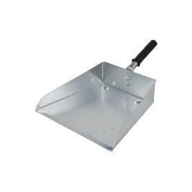 RECOGEDOR METÁLICO CON MANGO CORTO   CAJA 16 UNID.