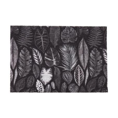 FELPUDO CON ESTAMPADO DIGITAL HOJAS 50 X 70 CM