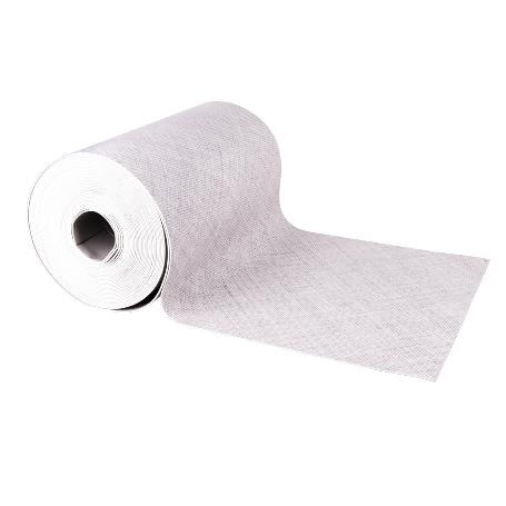 ROLLO DE ALFOMBRA VINÍLICA CON EFECTO JASPEADO GRIS CLARO 84% VINILO 16% POLIÉSTER 52 CM X 20 M