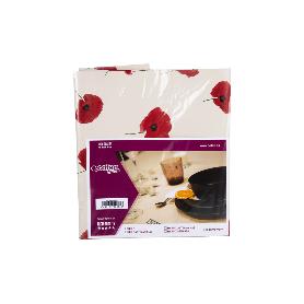 HULE ANTIMANCHAS  AMAPOLAS 1,40 X3,00 M