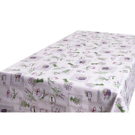 ROLLO DE HULE DISEÑO LAVANDA 1,40 X 25 M