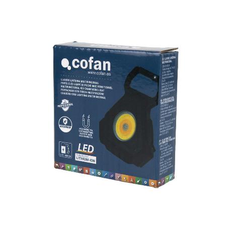 LLAVERO LINTERNA MULTIFUNCIONAL COB