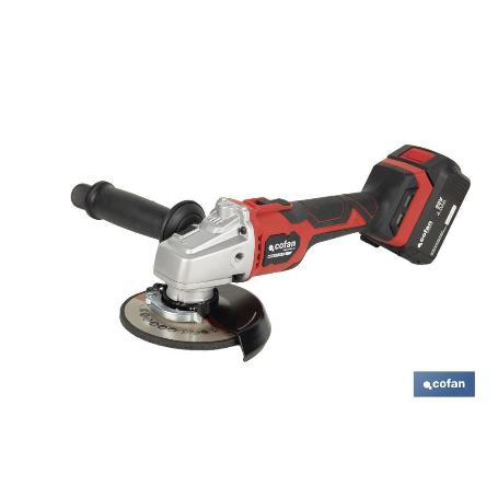 AMOLADORA A BATERÍA LI-ION 20 V 115/125 MM REACONDICIONADO