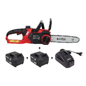 CONJUNTO MOTOSIERRA A BATERÍA 20 V + BATERÍA ADICIONAL 20 V 4.0 AH