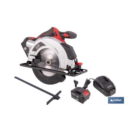SIERRA CIRCULAR A BATERÍA LI-ION 20 V Ø185 MM