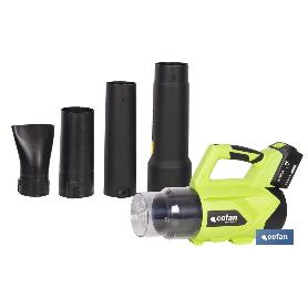 SOPLADORA ELÉCTRICA A BATERÍA LI-ION 20 V 22.500 RPM SIN CARGADOR NI BATERÍA