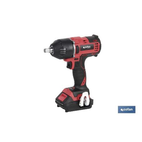 PISTOLA IMPACTO 1/2 BATERÍA 20 V 400 NM