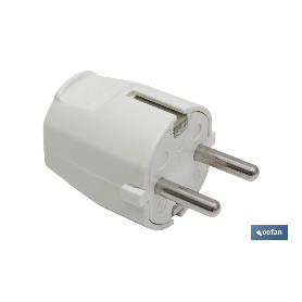 CLAVIJA BIPOLAR BLANCA (16A-250V)