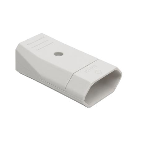 BASE ENCHUFE BIPOLAR AEREA BLANCA (10A-250V)