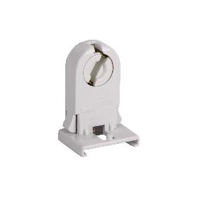 PORTALÁMPARAS DE FLUORESCENCIA 2A250V FIJACIÓN PATILLAS ELÁSTICAS LATERALES