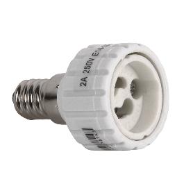 PORTALAMPARAS ADAPTADOR E27 - GU10