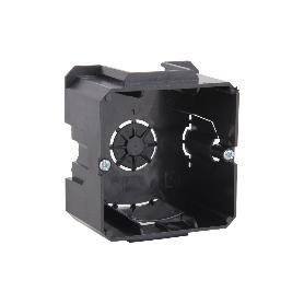 CAJA EMPOTRAR MECANISMOS UNIVERSAL 65X65X40 9 ENTRADAS TUBO   CAJA 20 UNID.