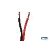 ROLLO 100M CABLE PARALELO ROJO/NEGRO (2X1,5)