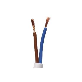 ROLLO 100M MANGUERA BLANCO H05VV-F (2X1MM)