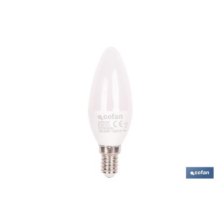BOMBILLA LED VELA 6.5 W E14  806 LM 3000 K