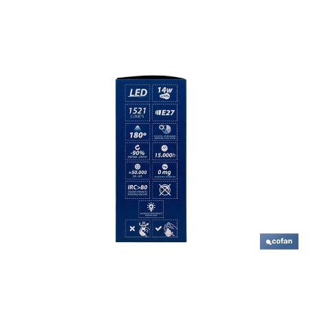 PACK DE 3 BOMBILLAS E27 A60 14W 1521 LM 5CCT