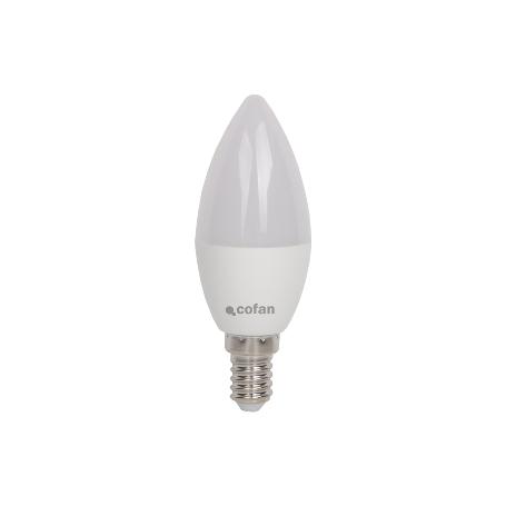 BOMBILLA LED 8W VELA E14 220º 810LM 4000K
