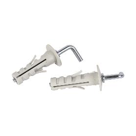 BLÍSTER DE 2 UDS. TACO DE NYLON CON ALCAYATA 5X45 VENTA UNITARIA