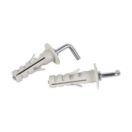 BLÍSTER DE 2 UDS. TACO DE NYLON CON ALCAYATA 5X45 VENTA UNITARIA