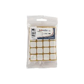 BLÍSTER DE 2X20 UDS. FIELTRO CUADRADO  MARRÓN 17X17X3 MM VENTA UNITARIA