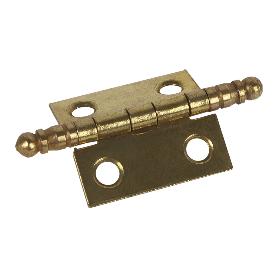 2 UDS BISAGRA HIERRO LATON FIN ALTO 25 X 25   CAJA 12 UNID.