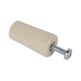 2 UDS TOPE PERSIANA 60MM MARFIL 2 UDS   CAJA 12 UNID.