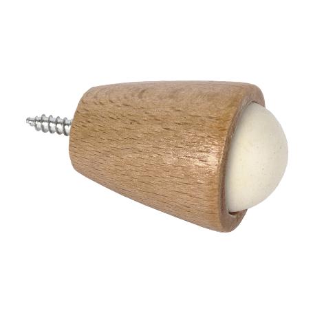 TOPE DE MADERA PARA PUERTA 40 MM VENTA UNITARIA