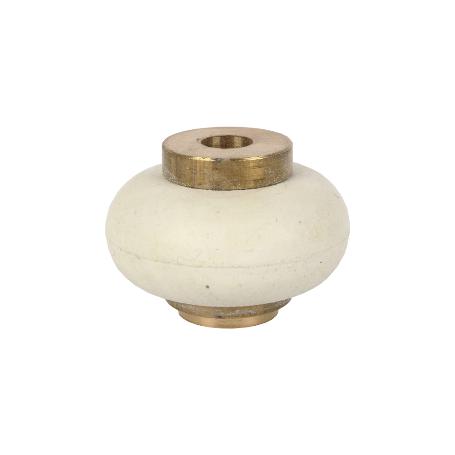 TOPE DE PUERTA EN LATONADO   CAJA 12 UNID.