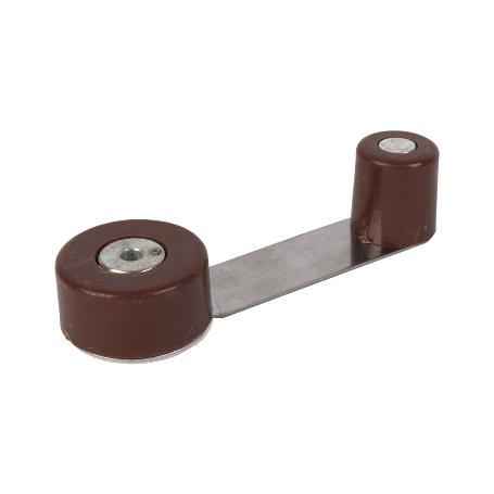TOPE RETENEDOR GIRATORIO MARRÓN VENTA UNITARIA