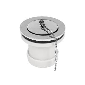 VÁLVULA LAVABO-BIDÉ 1 1/4 X 70 TAPÓN METÁLICO