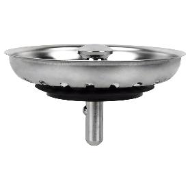 REJILLA FILTRO CESTA DESAGÜE PASADOR METALICO Ø80 MM