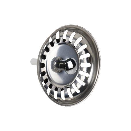 REJILLA FILTRO CESTA DESAGÜE PASADOR PLASTICO Ø80 MM