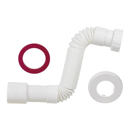 TUBO FLEXIBLE BLANCO 1 1/4  Ø32-40 300-720 MM