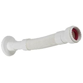 TUBO FLEXIBLE BLANCO 1 1/2 CON REDUCTOR 1 1/4 Ø32-40 330-690 MM