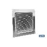 REJILLA DE VENTILACIÓN ALUMINIO CON MOSQUITERA 15 X 15 CM VENTA UNITARIA